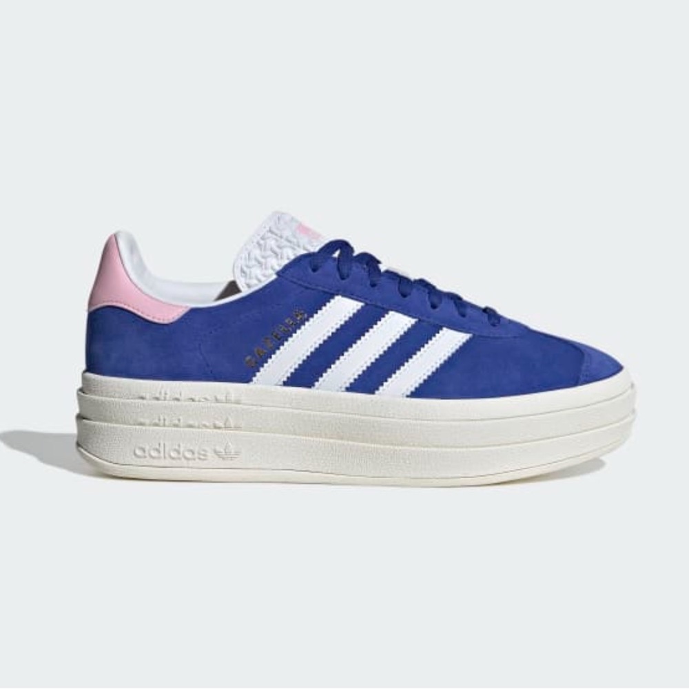 Adidas Gazelle Bold Women's Blue and Pink Sneaker